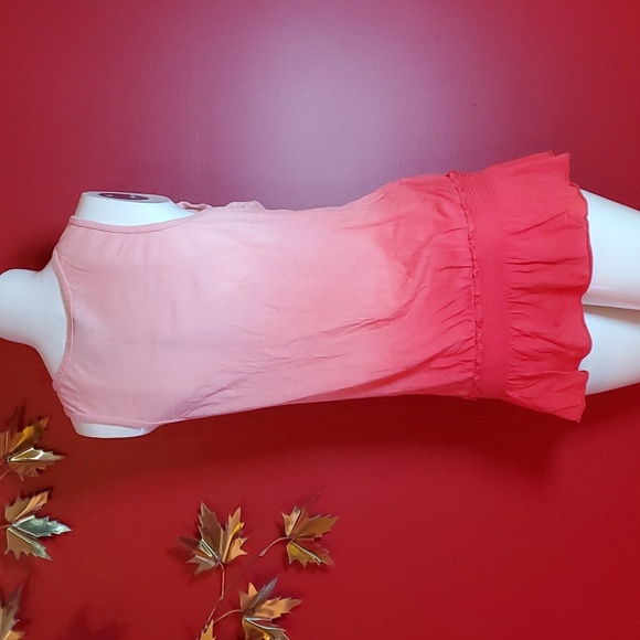 Sz L - Language Los Angeles Designer Brand Tank Tunic Beach Coverup Top BNWT - Picture 8 of 13